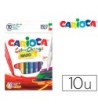 ROTULADOR CARIOCA CAMBIA COLOR TINTA MAGICA CAJA DE 10 UNIDADES COL...