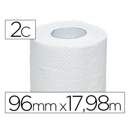 PAPEL HIGIENICO OLIMPIC 2 CAPAS-96,3MM ANCHO X 17,98M LARGO PAQUETE...