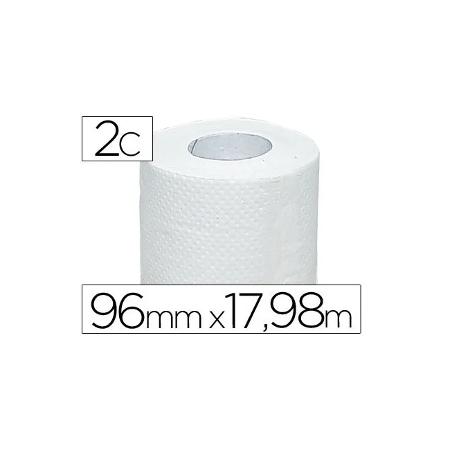 PAPEL HIGIENICO OLIMPIC 2 CAPAS-96,3MM ANCHO X 17,98M LARGO PAQUETE...