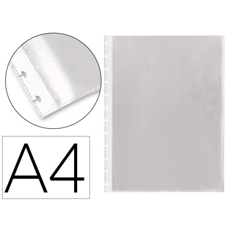 RECAMBIO FUNDA LIDERPAPEL INTERCAMBIABLES DIN A4 BOLSA DE 10 UNIDADES