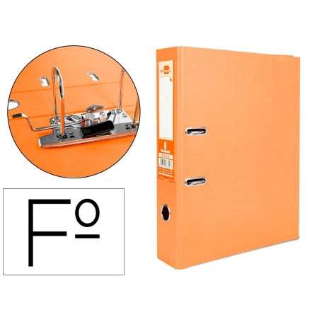 ARCHIVADOR DE PALANCA LIDERPAPEL FOLIO DOCUMENTA FORRADO PVC CON RA...