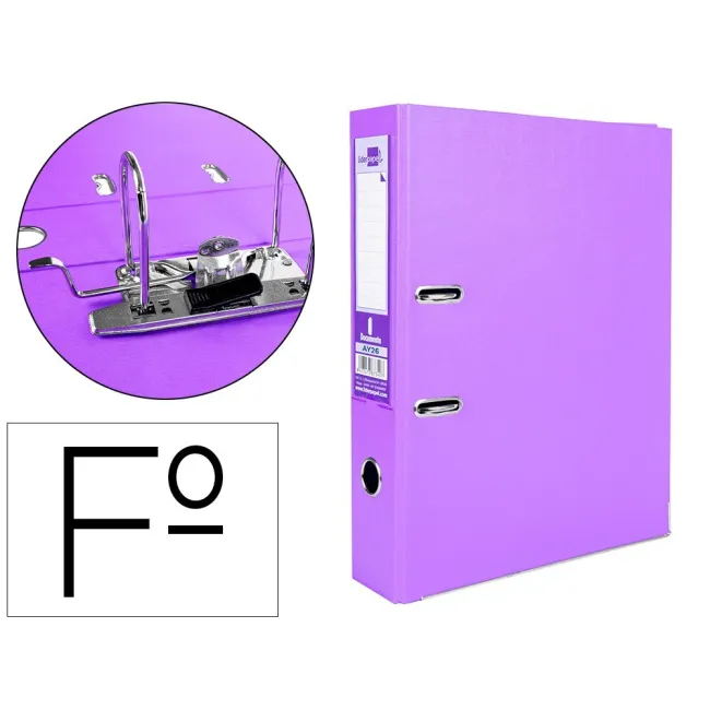 ARCHIVADOR DE PALANCA LIDERPAPEL FOLIO DOCUMENTA FORRADO PVC CON RA...