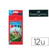 LAPICES DE COLORES FABER-CASTELL C/ 12 COLORES HEXAGONAL MADERA REF...