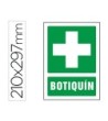 PICTOGRAMA SYSSA SEÑAL DE BOTIQUIN EN PVC 210X297 MM