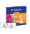 DVD-R VERBATIM AZO CAPACIDAD 4.7GB VELOCIDAD 16X 120 MIN PACK DE 5 ...