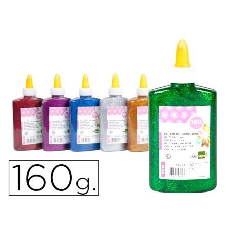 PURPURINA PEGAMENTO LIDERPAPEL FANTASIA COLORES METALICOS SURTIDOS ...