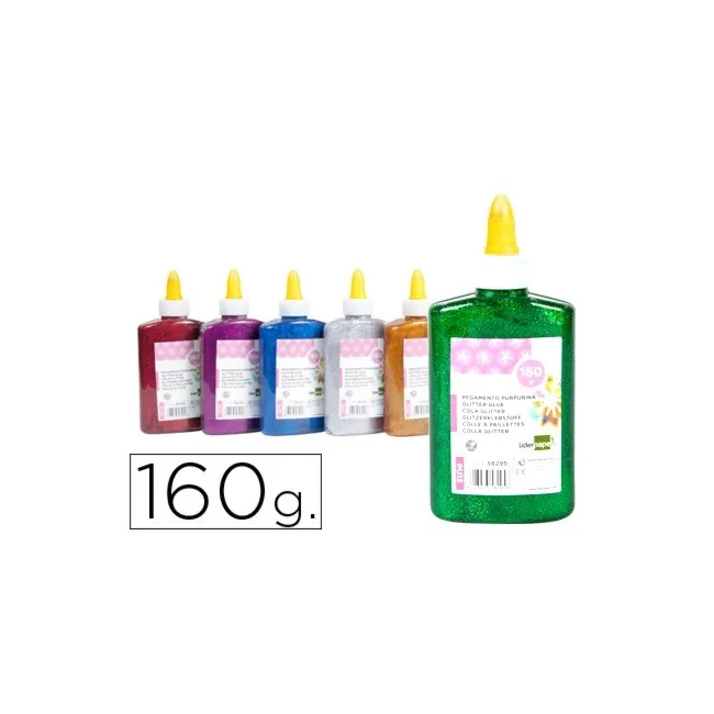 PURPURINA PEGAMENTO LIDERPAPEL FANTASIA COLORES METALICOS SURTIDOS ...