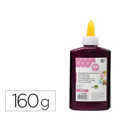PURPURINA PEGAMENTO LIDERPAPEL FANTASIA VIOLETA METALIZADO BOTE DE ...