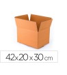CAJA DE EMBALAR MARRON Q-CONNECT DOBLE CANAL 420X200X300 MM