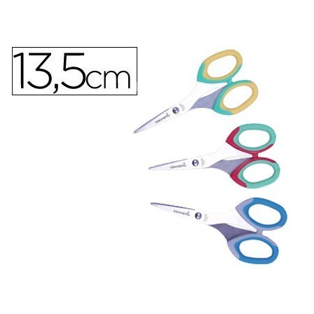 TIJERA ESCOLAR LIDERPAPEL EXTRA SOFT -UNIDAD