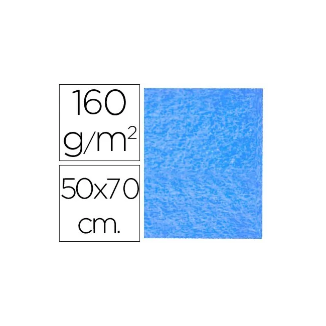 FIELTRO LIDERPAPEL 50X70CM AZUL CLARO 160G/M2