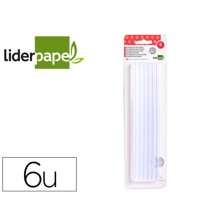 BARRA TERMOFUSIBLE LIDERPAPEL DE 11 MM DE DIAMETRO X 200 MM DE LARG...
