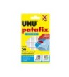 SUJETACOSA UHU PATAFIX TRANSPARENTE BLISTER DE 56 UNIDADES