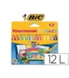 LAPICES PLASTIDECOR PEQUES CAJA DE 12 COLORES