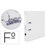 ARCHIVADOR DE PALANCA LIDERPAPEL FOLIO DOCUMENTA FORRADO PVC CON RA...
