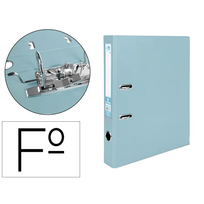ARCHIVADOR DE PALANCA LIDERPAPEL FOLIO DOCUMENTA FORRADO PVC CON RA...