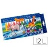 LAPICES CERA JOVICOLOR TRIANGULAR TRIWAX 12 COLORES