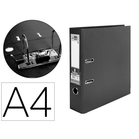 ARCHIVADOR DE PALANCA LIDERPAPEL A4 DOCUMENTA FORRADO PVC CON RADO ...