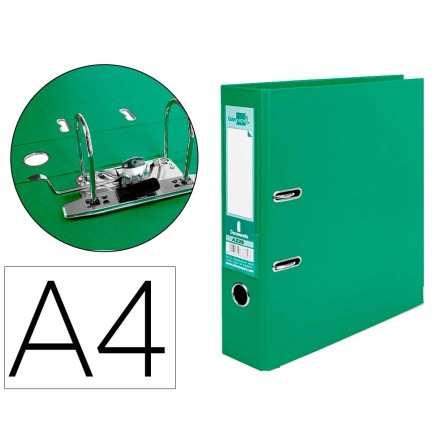 ARCHIVADOR DE PALANCA LIDERPAPEL A4 DOCUMENTA FORRADO PVC CON RADO ...