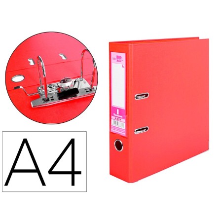 ARCHIVADOR DE PALANCA LIDERPAPEL A4 DOCUMENTA FORRADO PVC CON RADO ...