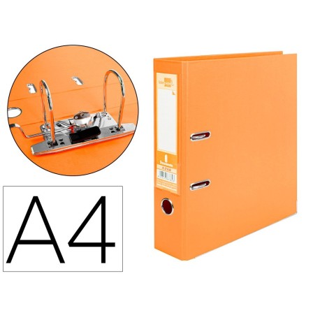 ARCHIVADOR DE PALANCA LIDERPAPEL A4 DOCUMENTA FORRADO PVC CON RADO ...