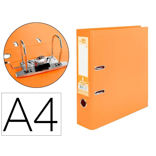 ARCHIVADOR DE PALANCA LIDERPAPEL A4 DOCUMENTA FORRADO PVC CON RADO ...