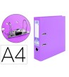 ARCHIVADOR DE PALANCA LIDERPAPEL A4 DOCUMENTA FORRADO PVC CON RADO ...