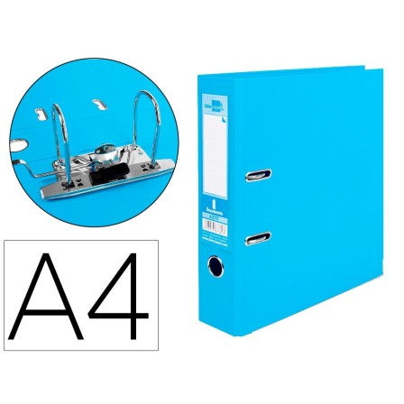 ARCHIVADOR DE PALANCA LIDERPAPEL A4 DOCUMENTA FORRADO PVC CON RADO ...