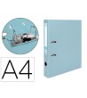 ARCHIVADOR DE PALANCA LIDERPAPEL A4 DOCUMENTA FORRADO PVC CON RADO ...