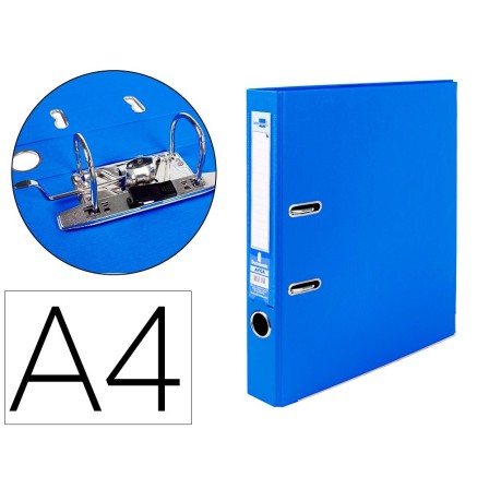 ARCHIVADOR DE PALANCA LIDERPAPEL A4 DOCUMENTA FORRADO PVC CON RADO ...