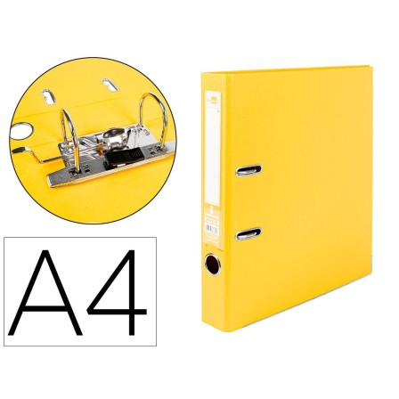 ARCHIVADOR DE PALANCA LIDERPAPEL A4 DOCUMENTA FORRADO PVC CON RADO ...
