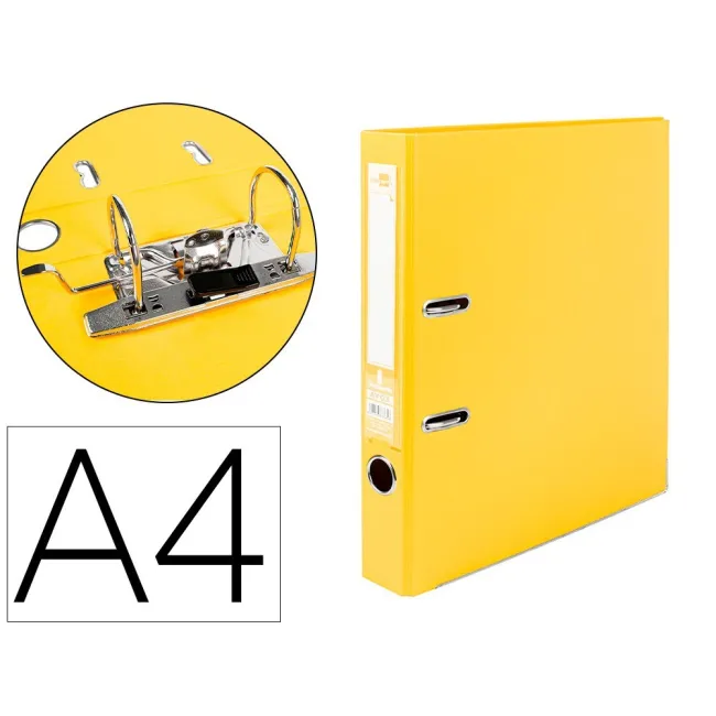 ARCHIVADOR DE PALANCA LIDERPAPEL A4 DOCUMENTA FORRADO PVC CON RADO ...