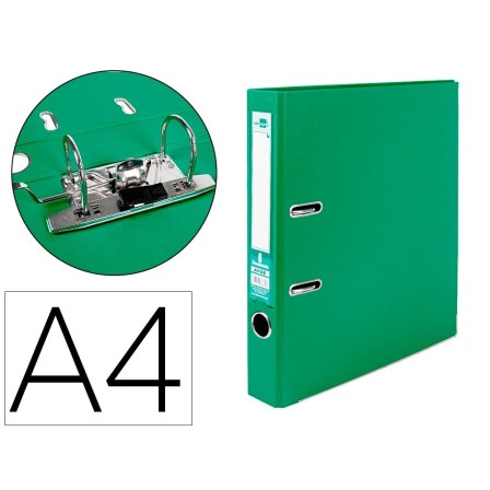 ARCHIVADOR DE PALANCA LIDERPAPEL A4 DOCUMENTA FORRADO PVC CON RADO ...