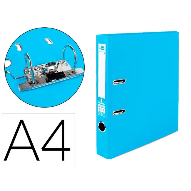 ARCHIVADOR DE PALANCA LIDERPAPEL A4 DOCUMENTA FORRADO PVC CON RADO ...
