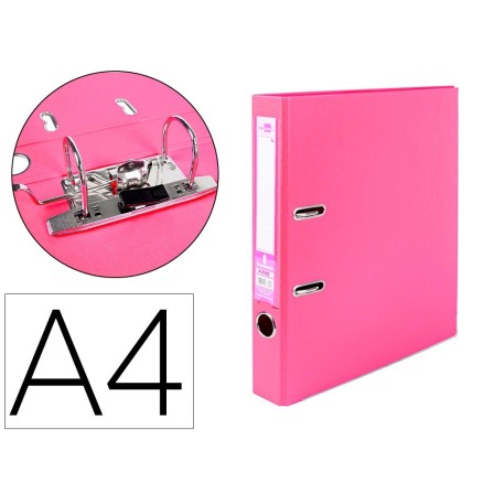 ARCHIVADOR DE PALANCA LIDERPAPEL A4 DOCUMENTA FORRADO PVC CON RADO ...