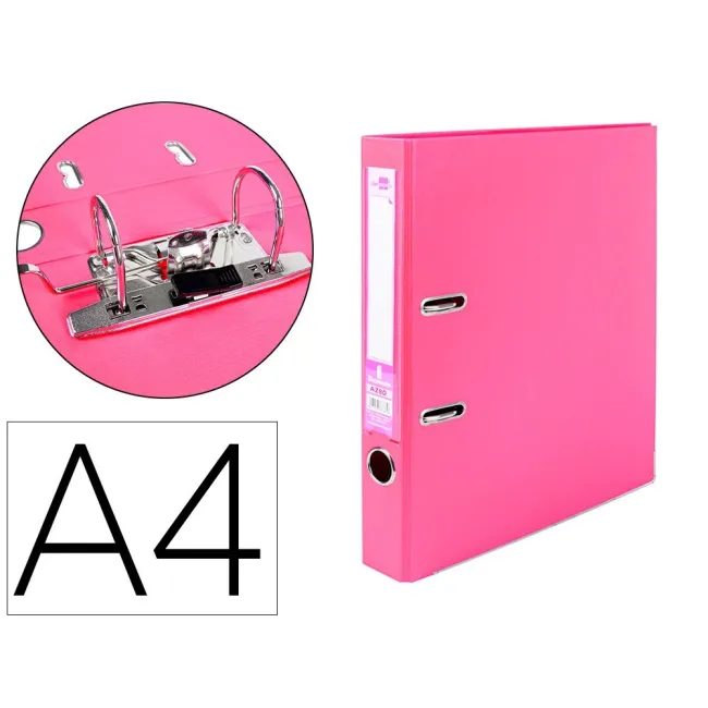 ARCHIVADOR DE PALANCA LIDERPAPEL A4 DOCUMENTA FORRADO PVC CON RADO ...