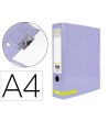 ARCHIVADOR DE PALANCA LIDERPAPEL A4 COLOR SYSTEM FORRADO SIN RADO L...