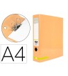 ARCHIVADOR DE PALANCA LIDERPAPEL A4 COLOR SYSTEM FORRADO SIN RADO L...