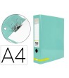 ARCHIVADOR DE PALANCA LIDERPAPEL A4 COLOR SYSTEM FORRADO SIN RADO L...