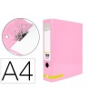 ARCHIVADOR DE PALANCA LIDERPAPEL A4 COLOR SYSTEM FORRADO SIN RADO L...