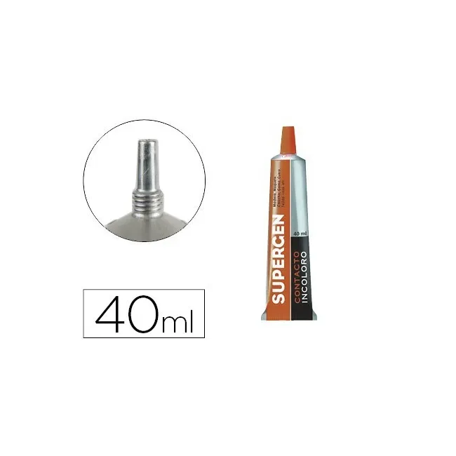 PEGAMENTO SUPERGEN CONTACTO INCOLORO 40 ML UNIDAD
