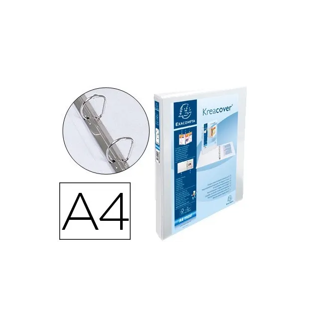 CARPETA EXACOMPTA CANGURO 2 ANILLAS 16 MM DIN A4+ CARTON FORRADO PO...