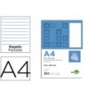 BLOC NOTAS LIDERPAPEL HORIZONTAL A4 80 HOJAS 60G/M2