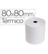 ROLLO SUMADORA EXACOMPTA TERMICO 80 MM X 80 MM 55 G/M2 SIN BISFENOL A