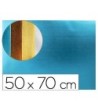 GOMA EVA LIDERPAPEL 50X70 CM ESPESOR 2 MM METALIZADA AZUL CLARO