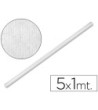 PAPEL KRAFT LIDERPAPEL BLANCO -ROLLO 5X1 MT