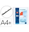 CARPETA EXACOMPTA CANGURO 4 ANILLAS 16 MM DIN A4+ CARTON FORRADO PO...