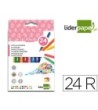 ROTULADOR LIDERPAPEL CAJA 24 COLORES