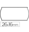 ETIQUETAS METO ONDULADAS 26 X 16 MM BLANCA ADH. 4 ROLLO DE 1200 ETI...