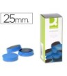 IMANES PARA SUJECION Q-CONNECT IDEAL PARA PIZARRAS MAGNETICAS25 MM ...